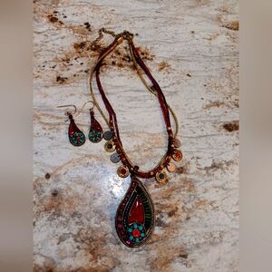 Chico Necklace and Earrings